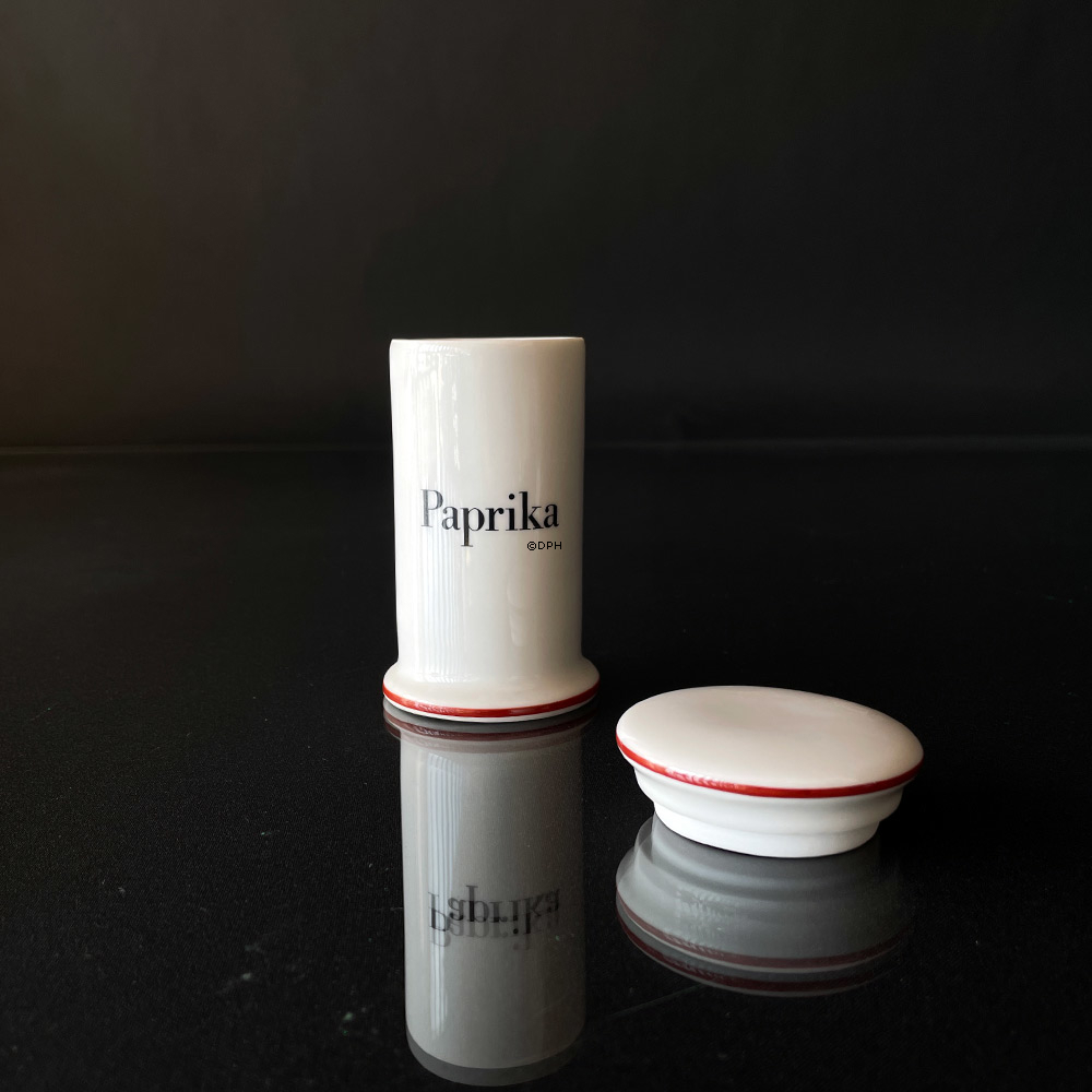 Bing & Gröndahl Gewürzglas, "Paprika", Nr. 497