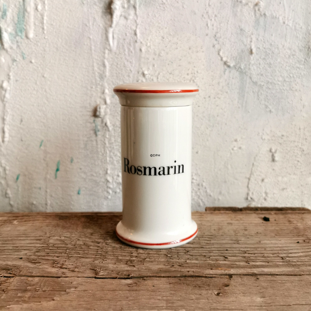 Bing & Gröndahl Gewürzglas, "Rosmarin", Nr. 497