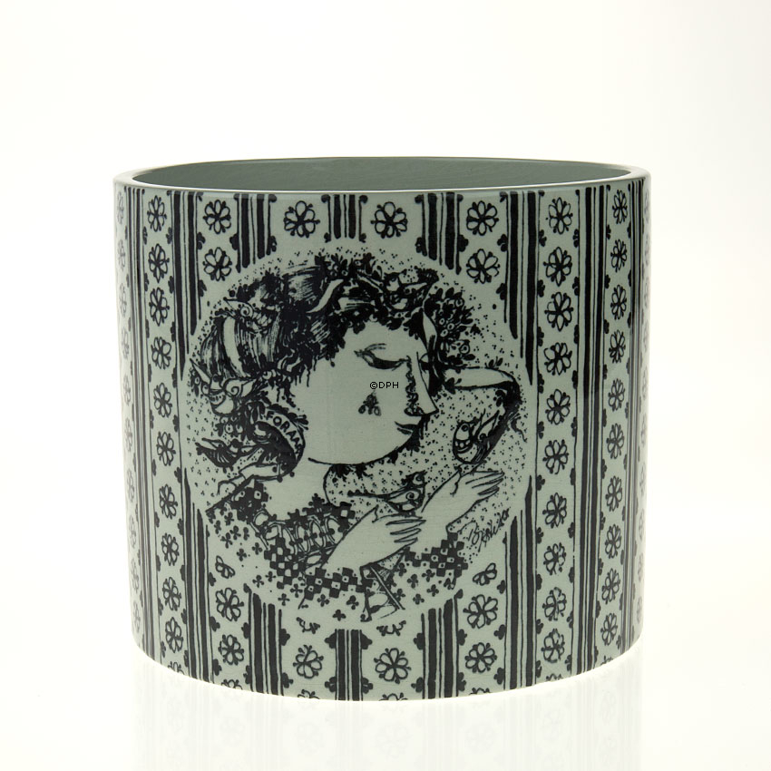 Wiinblad Blumentopf - Schwarz