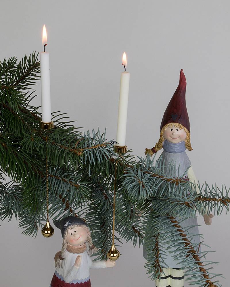 Asmussen Hamlet Design Kerzenhalter für Weihnachtsbaum, glatt