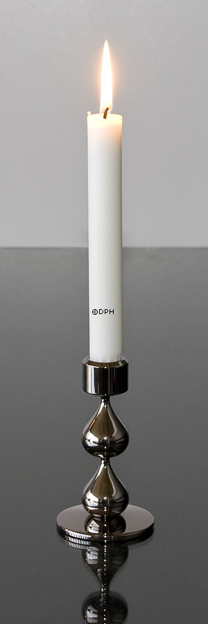 Asmussen Hamlet Design Kerzenhalter mit 2 Tropfen, Zinn