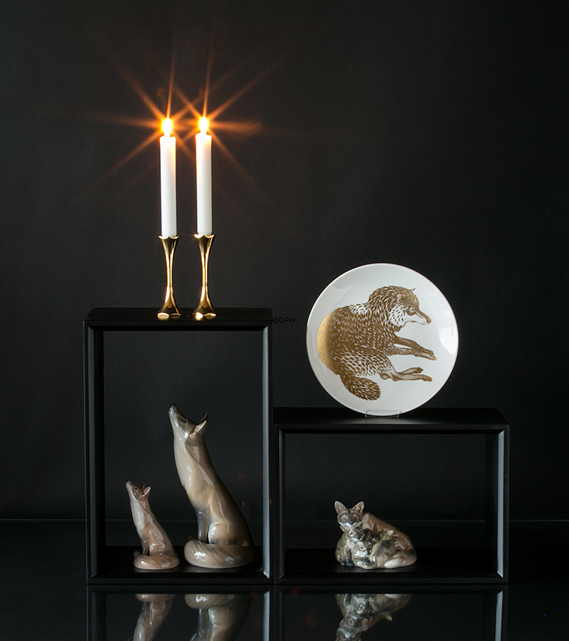 Asmussen Hamlet Design Hexa Leuchter, Gold, Medium