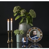 Asmussen Hamlet Design Hexa Leuchter, Gold mit Kristallkugel, groß