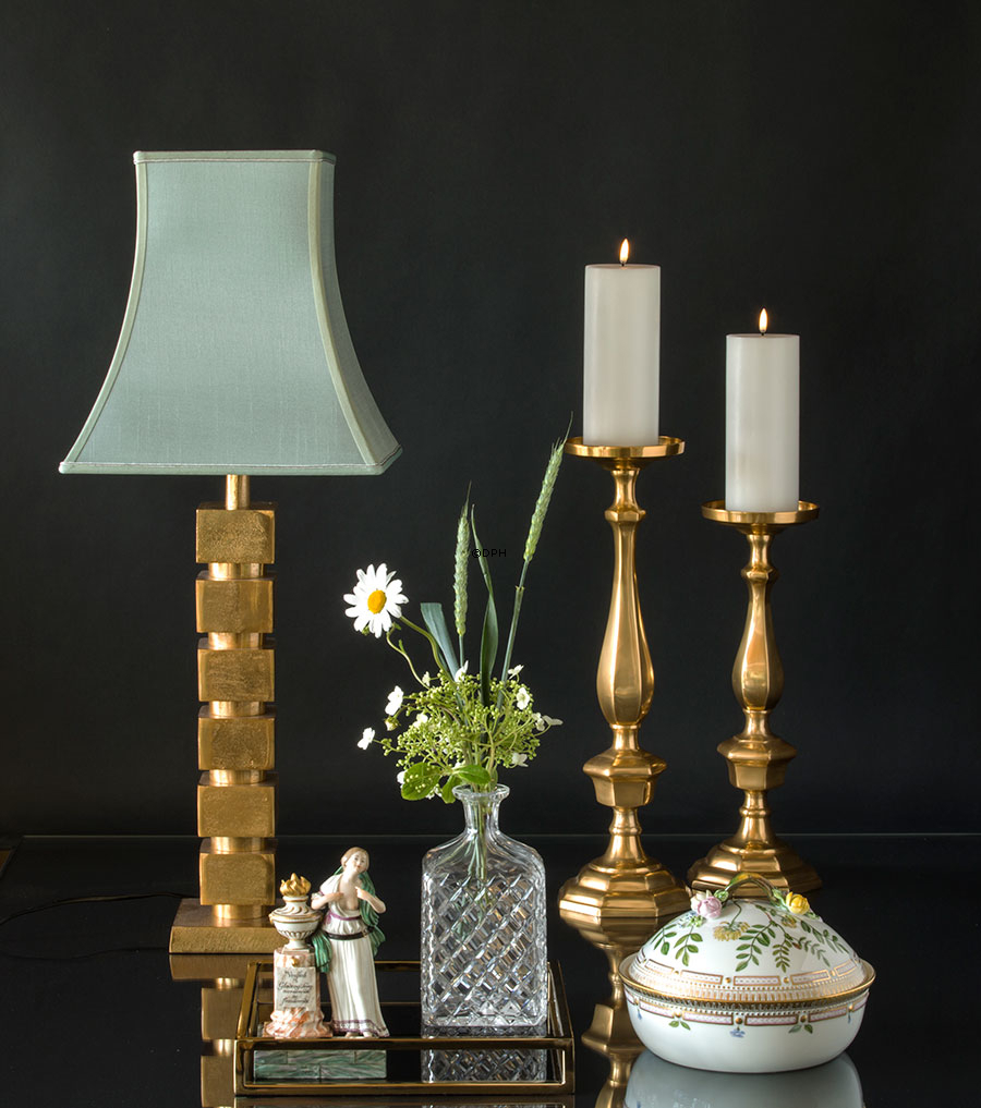 Freundschaftsfigur mit Frauen, gekleidet al Greco, Royal Copenhagen Überglasurfigur