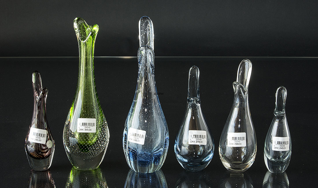 Holmegaard/Kastrup Akva Duckling Schnabelvasen - Sonstiges 16-30 cm