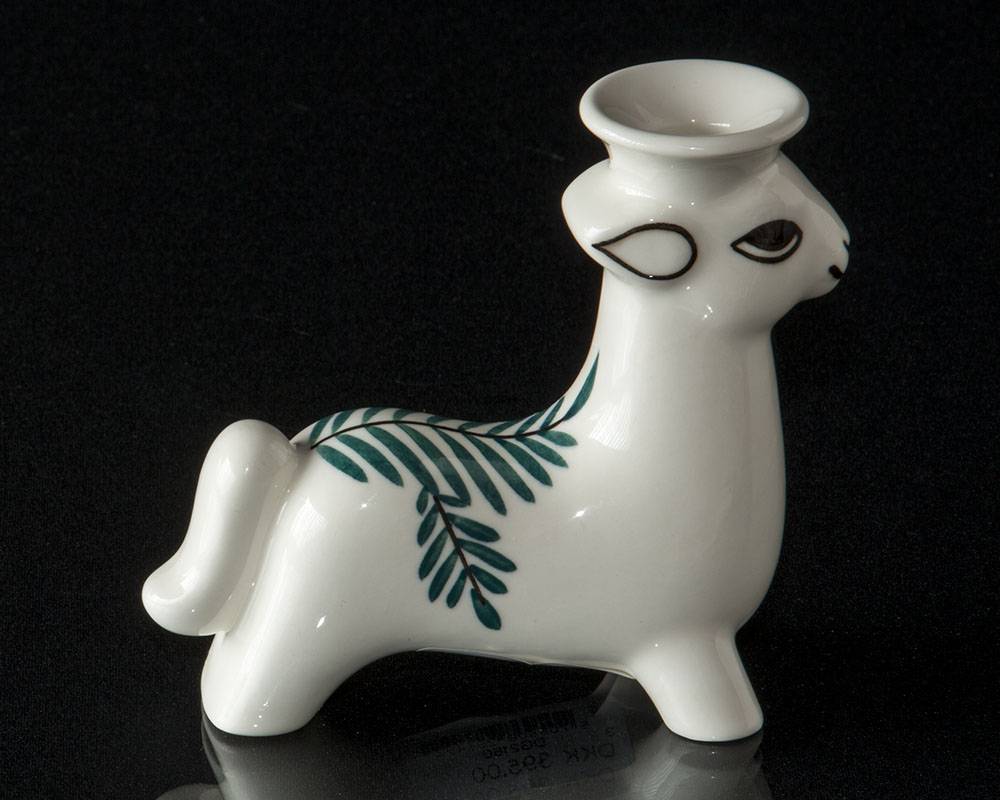 Julbock Aluminia Kerzenhalter