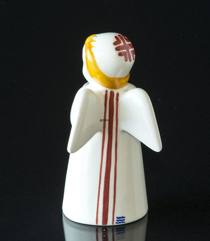 Weihnachtsengel Royal Copenhagen Kerzenhalter (Original Aluminia)