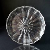 Glasschale mit "Eisblume" in der Mitte
