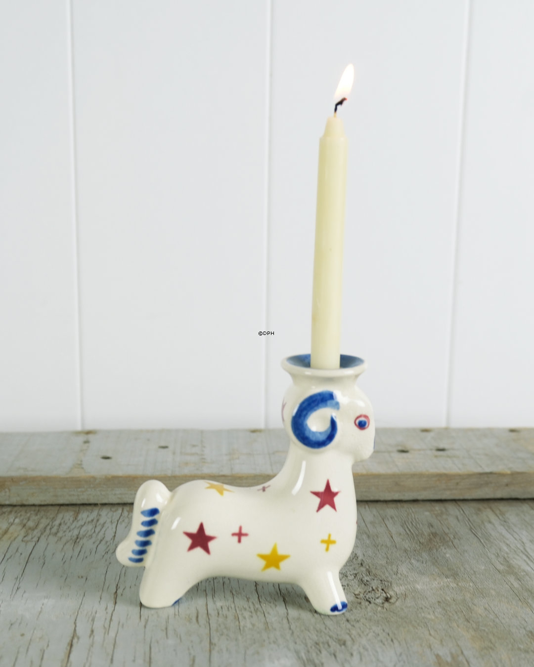 Julbock Aluminia Kerzenhalter, Nr. 2272