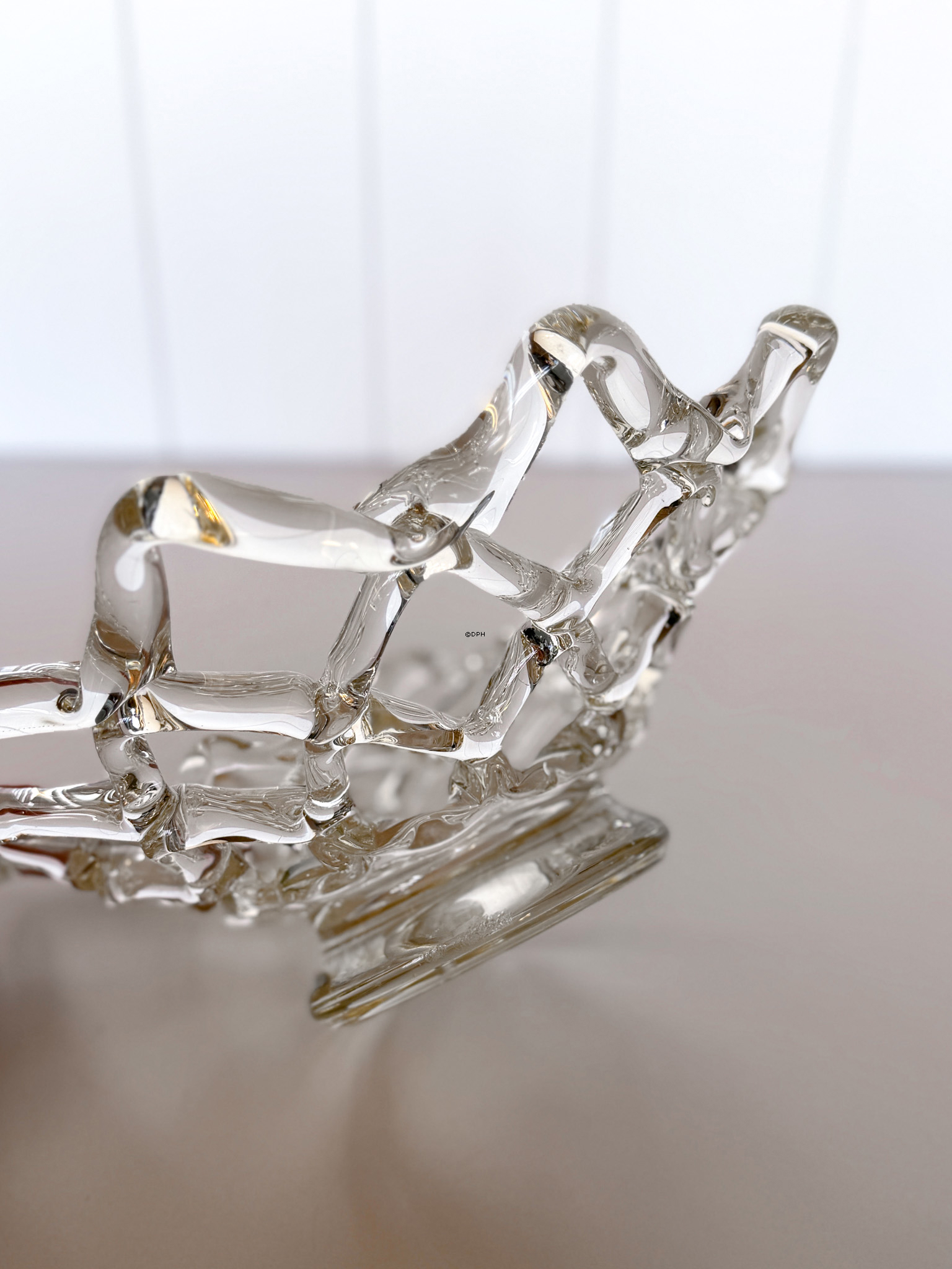 Murano Intreccio Glasschale / Tafelaufsatz