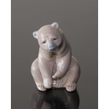 Lladro sitzender Braunbär 11 cm