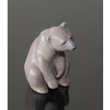 Lladro sitzender Braunbär 11 cm