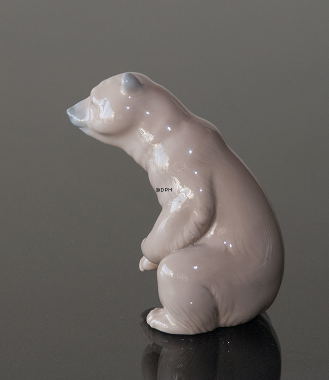 Lladro sitzender Braunbär 11 cm