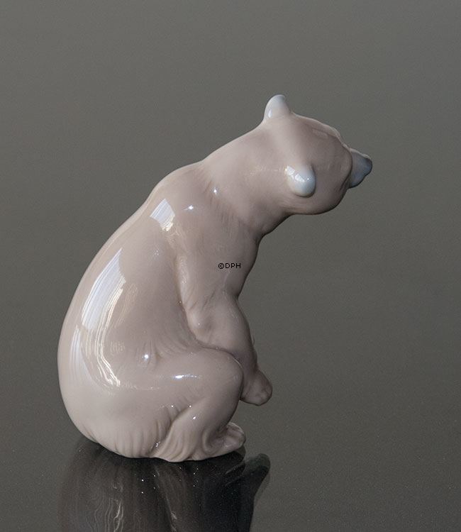 Lladro sitzender Braunbär 11 cm