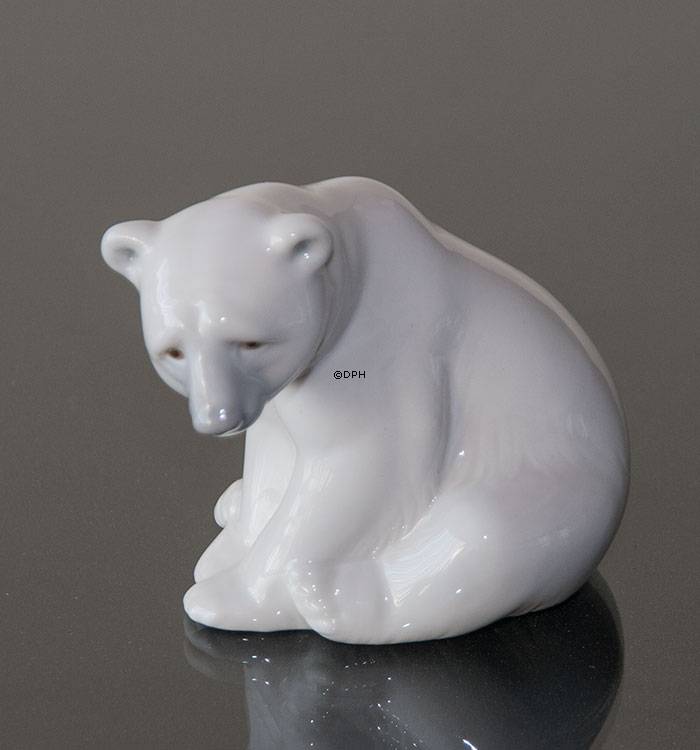 Lladro sitzender Eisbär 8 cm