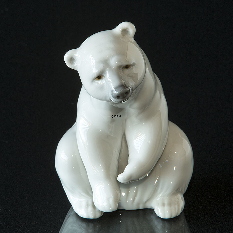 Lladro sitzender Eisbär 11 cm