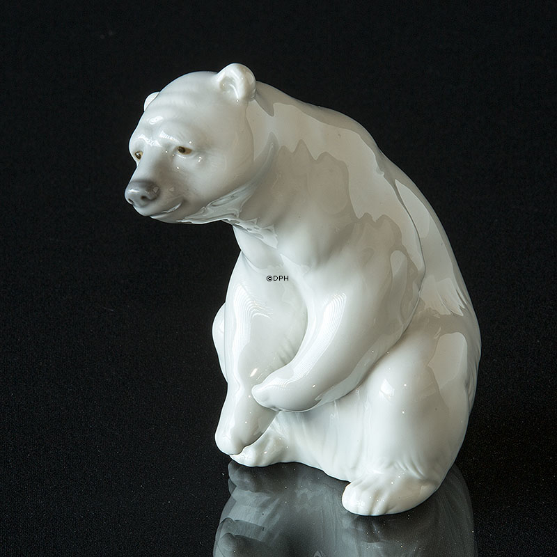 Lladro sitzender Eisbär 11 cm