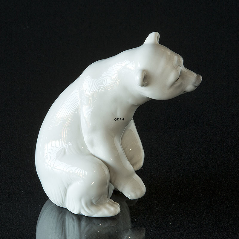 Lladro sitzender Eisbär 11 cm