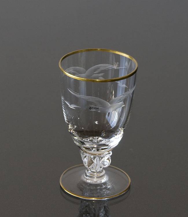 Lyngby Möwe Wasserglas