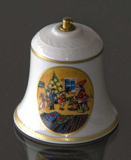 Rörstrand Weihnachtsglocke 1979, Motivnr. 5 und 6, Satz von zwei