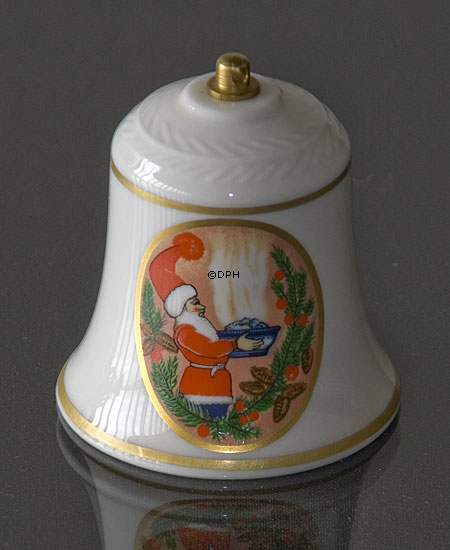 Rörstrand Weihnachtsglocke 1980, Motivnr. 7 und 8, Satz von zwei