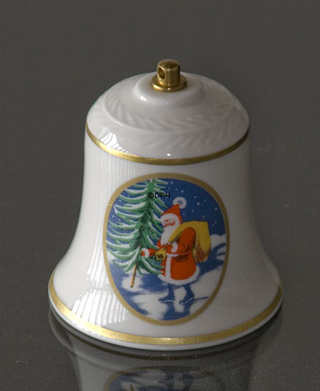 Rörstrand Weihnachtsglocke 1983, Motivnr. 13 und 14, Satz von zwei