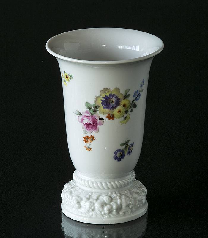 Rosenthal Vase mit Blumen 14 cm