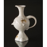 Vase oder Krug, Rosenthal, Studio-Linie, weiß mit Gold