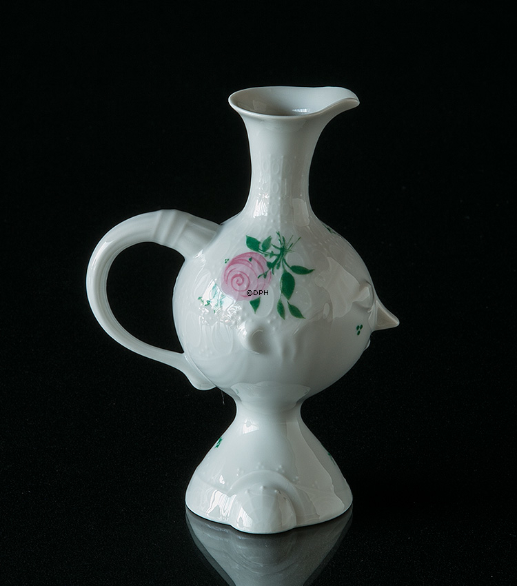 Vase oder Krug, Rosenthal, Studio-Linie, weiß mit rosa Rose