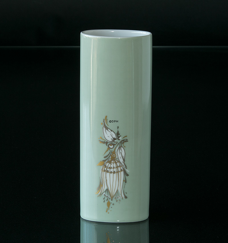 Rosenthal Wiinblad Vase, grün