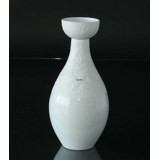 Vase Rosenthal Björn Wiinblad, Weiß mit Reliefdekor