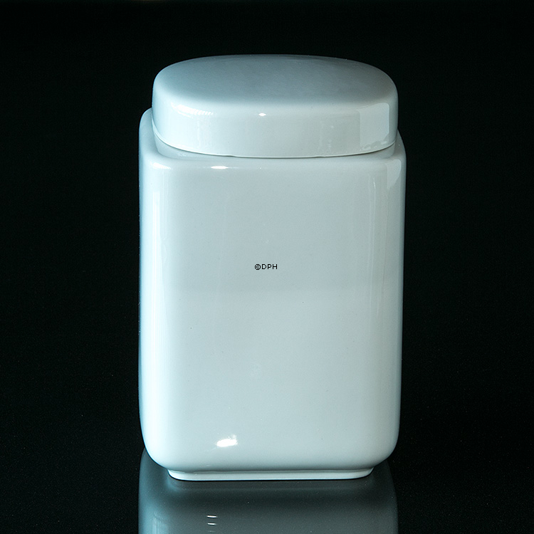 Weiß Deckelglas, Seltmann Weiden