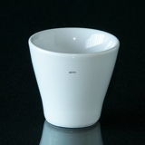 Weißer Eierbecher