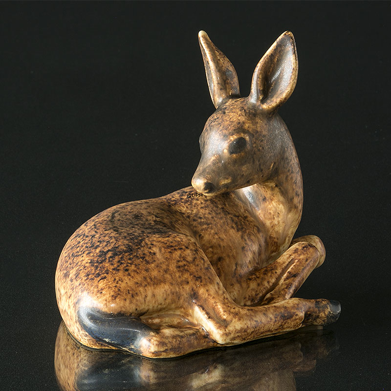 Michael Andersen Figur von Reh Nr. 5963, Keramik