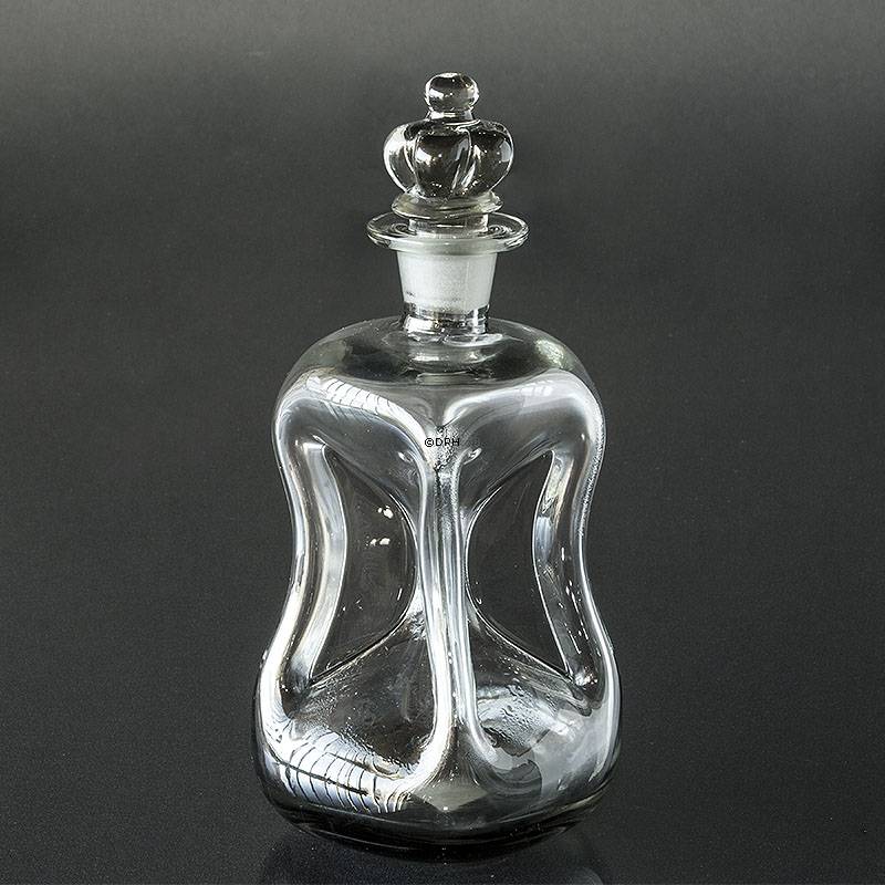 Holmegaard Smoke Glug-Flasche mit Pfropfen, Glas