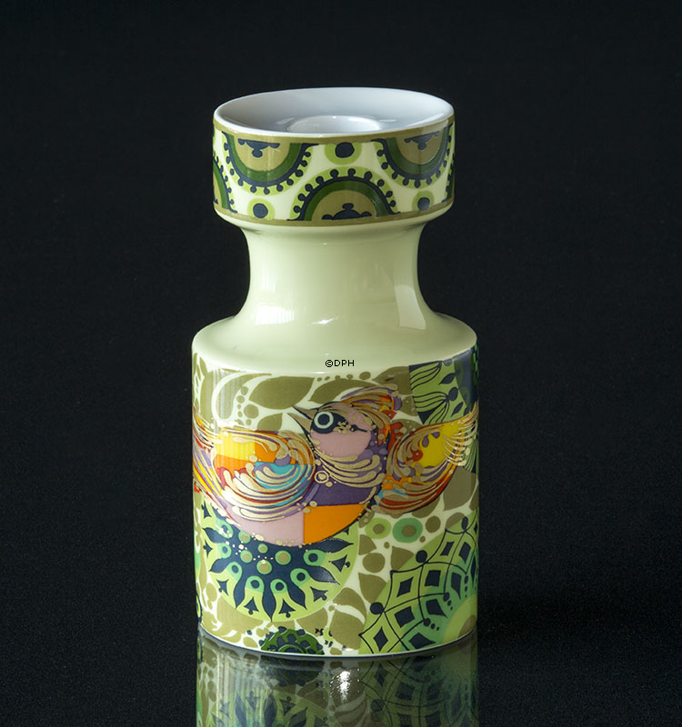Rosenthal Björn Wiinblad Kerzenhalter mit Vogeln