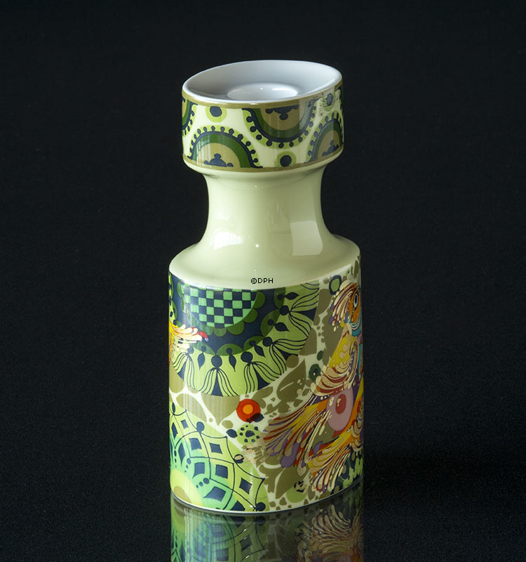 Rosenthal Björn Wiinblad Kerzenhalter mit Vogeln