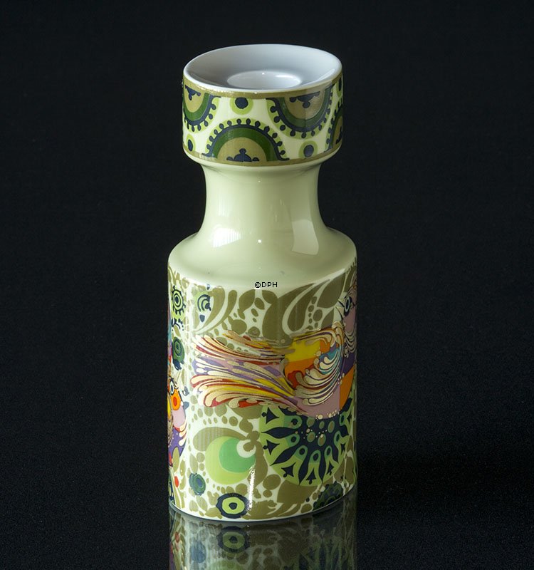 Rosenthal Björn Wiinblad Kerzenhalter mit Vogeln