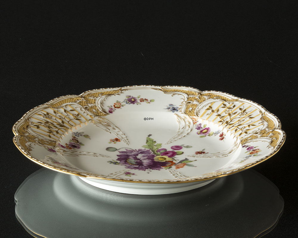 Blumige Teller KPM von Berlin Design