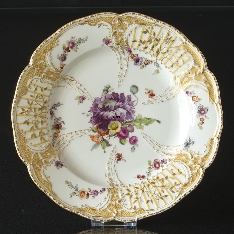 Blumige Teller KPM von Berlin Design