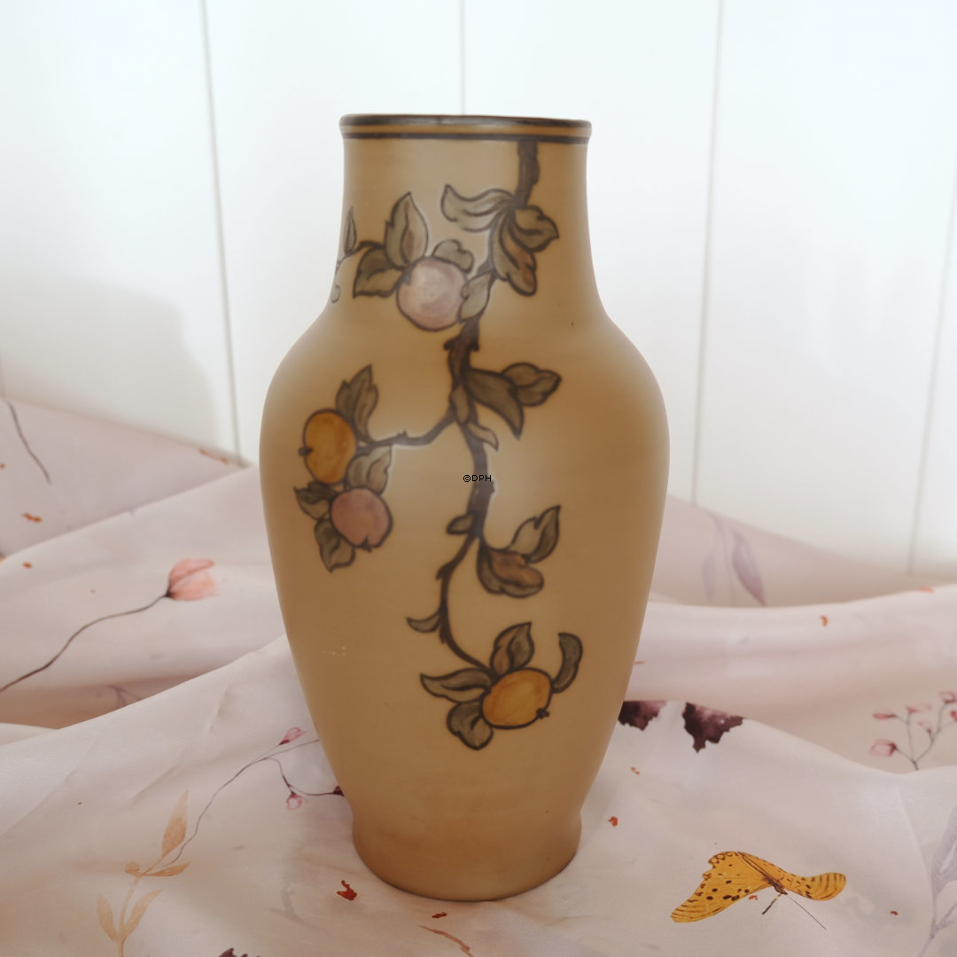 Hjorth Vase Nr. 45 mit Papagei