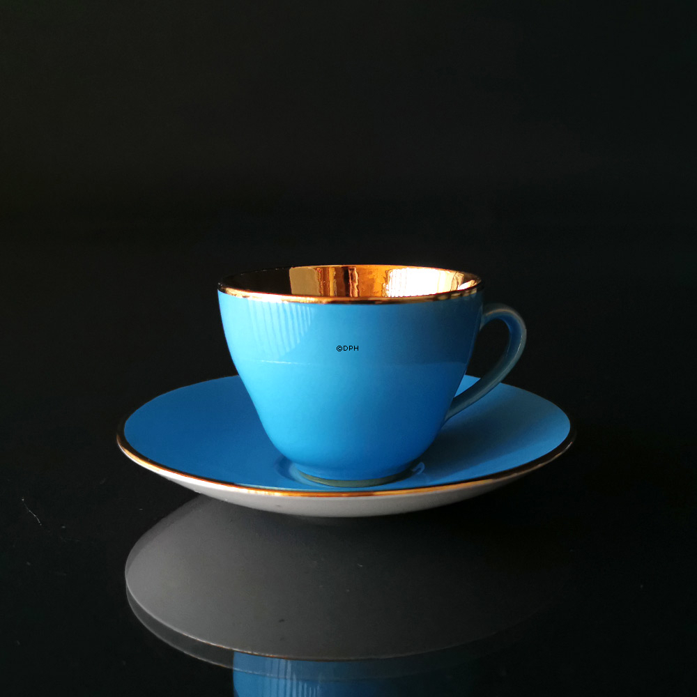 Aluminia Confetti Kaffeegeschirr, 11 Tassen mit Untertasse