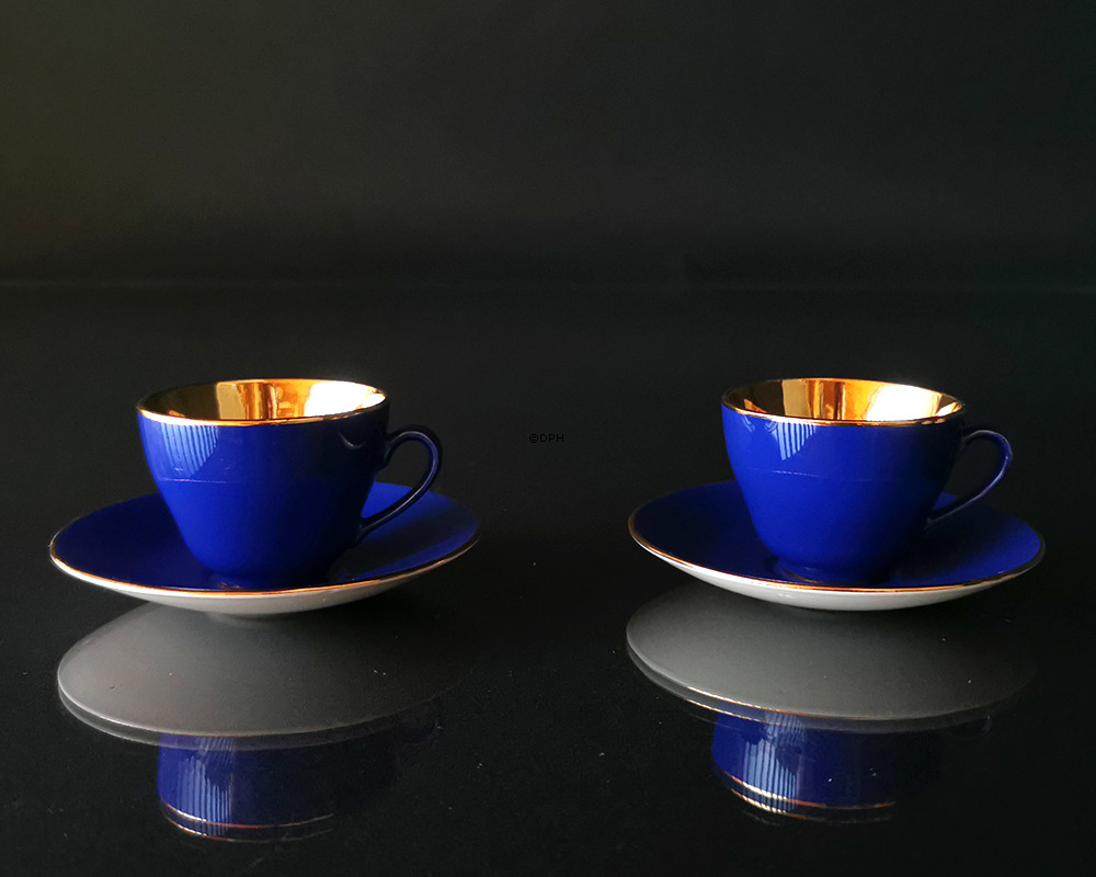 Aluminia Confetti Kaffeegeschirr, 11 Tassen mit Untertasse