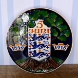 Aluminia Teller von 1915, Dänische Verfassung 5. Juni 1849-1915
