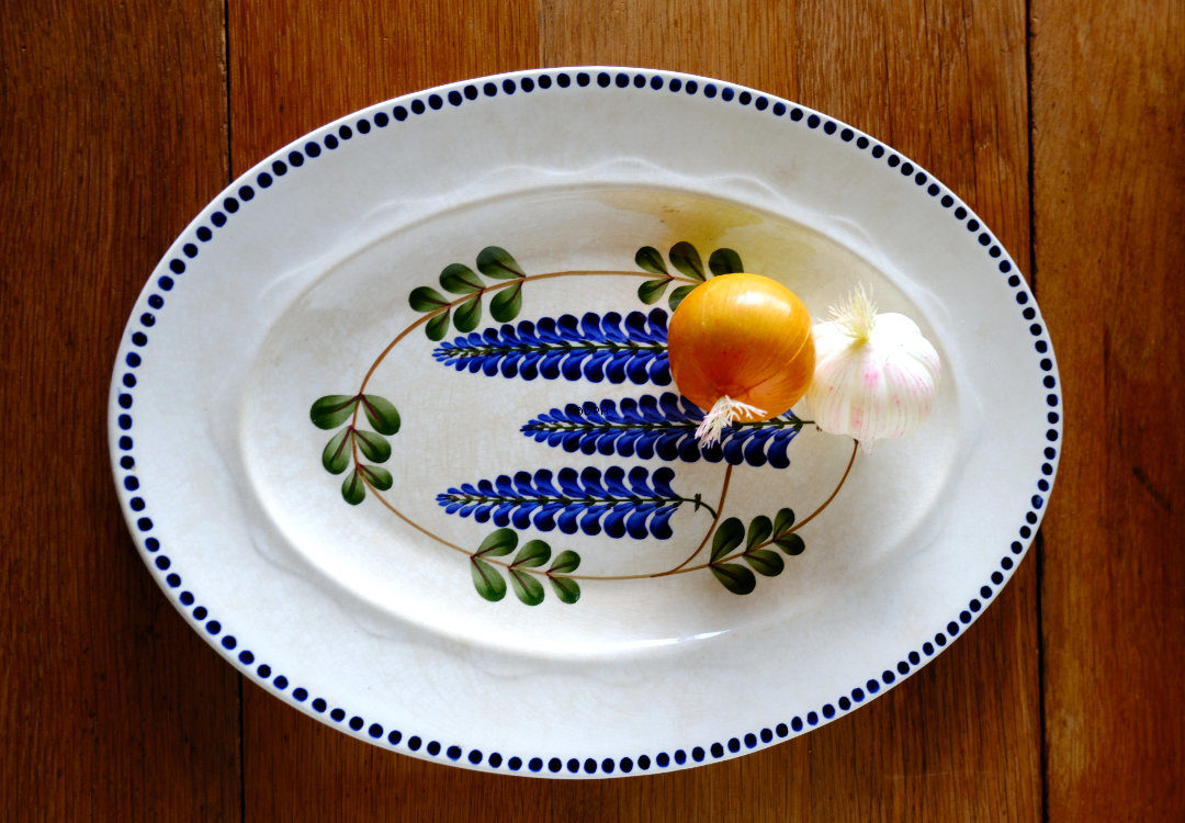 Aluminia Teller Nr. 522-495 (mit kleinen Fehlern)