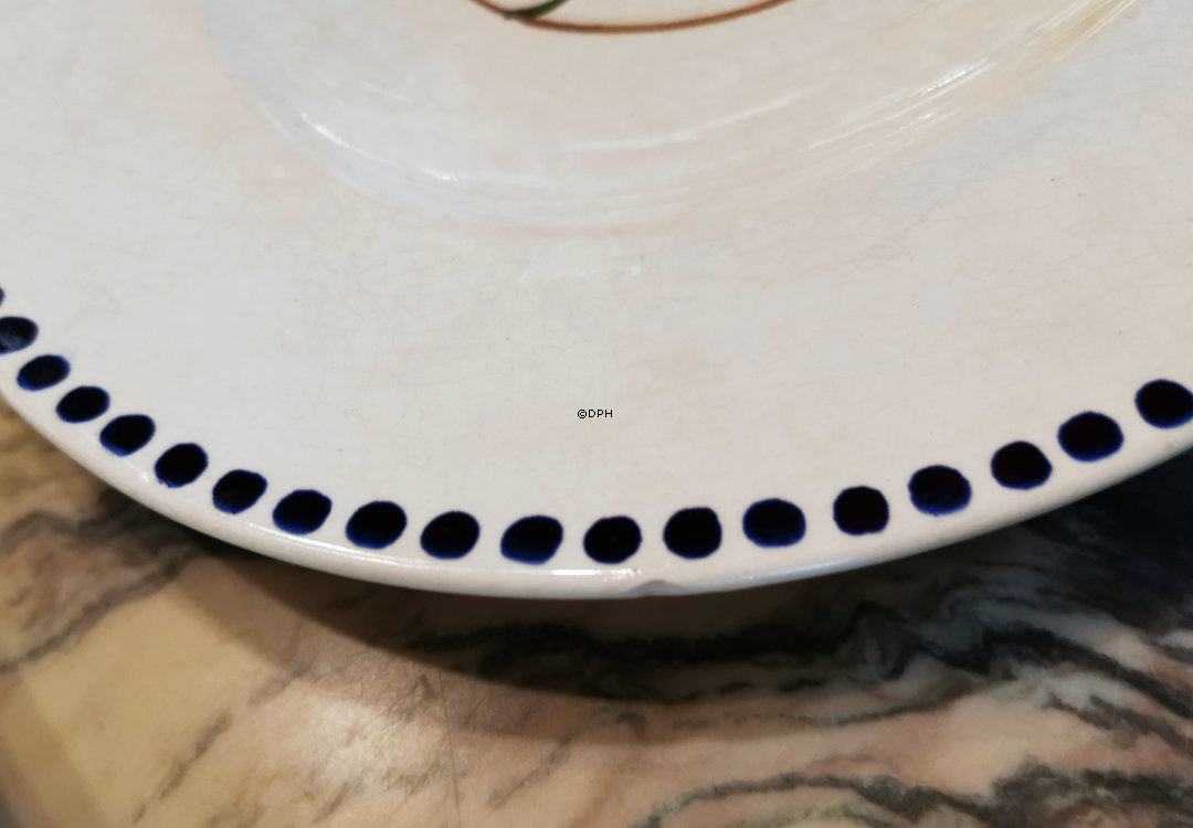 Aluminia Teller Nr. 522-495 (mit kleinen Fehlern)