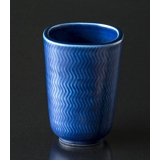 RC / Aluminia Blaue Marselis Vase Nr. 2645