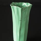 Ole Kortzau, grüne Natura Vase, Royal Copenhagen