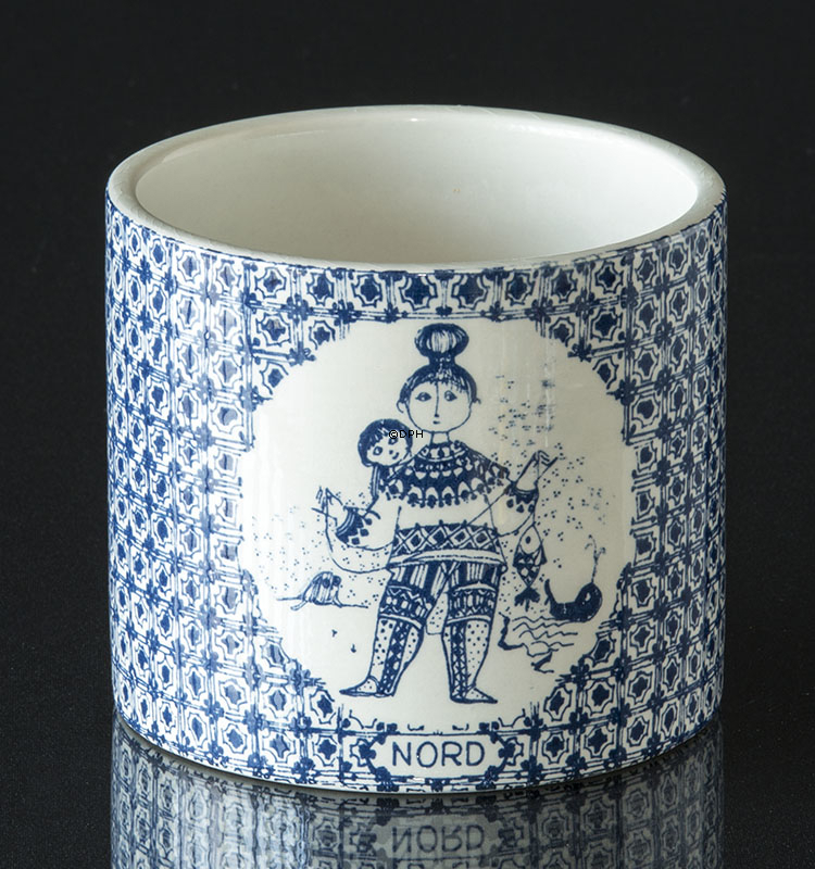 Wiinblad Blumentopf - Blau - Nord