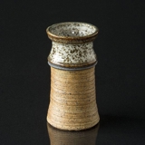 Steingut Vase